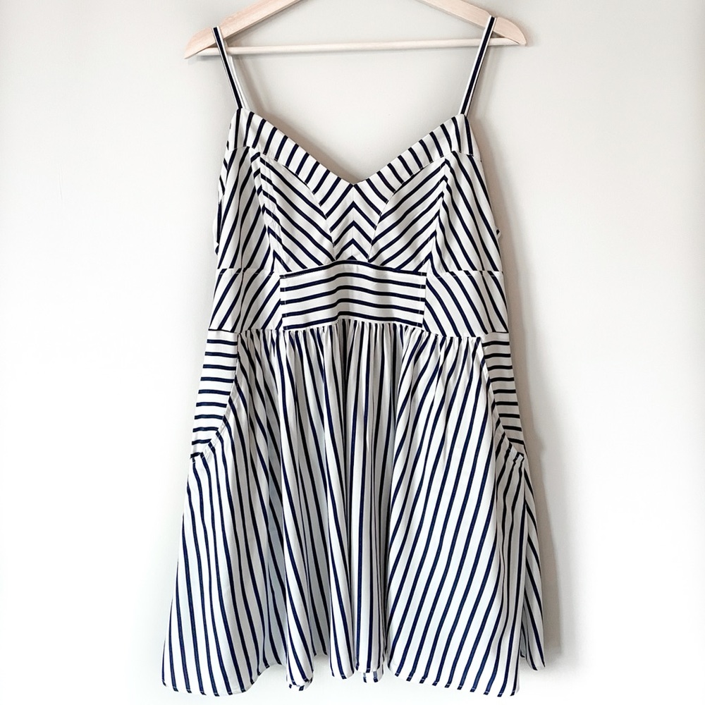 Express strapless dress